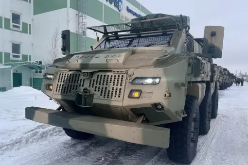 Produkcja seryjna Barys 6x6 w Kazachstanie