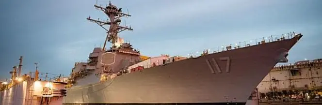 Wodowanie USS Paul Ignatius