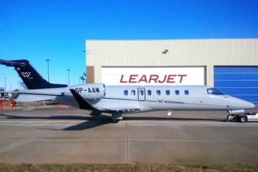 Pierwszy polski Learjet 75