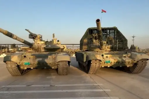 Dopancerzenie irackiego T-90S
