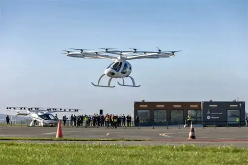 Największy w Europie testowy vertiport