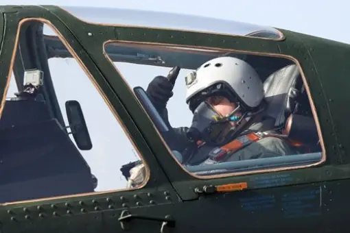 Bułgarski minister latał Su-25UBK