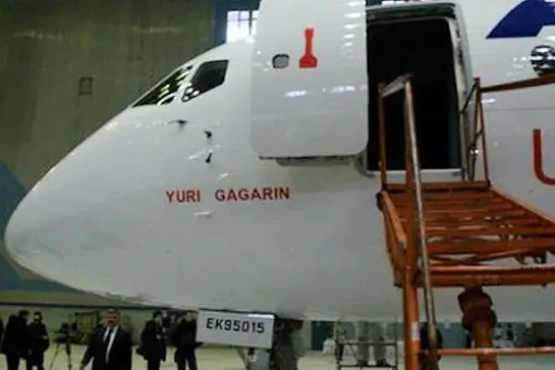 SSJ 100 Jurij Gagarin