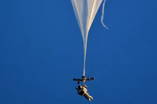 Balonowy rekord w stratosferze