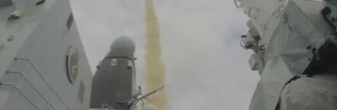 Test uzbrojenia HMS Daring