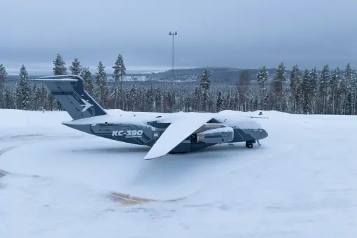 Próby KC-390 w warunkach zimowych