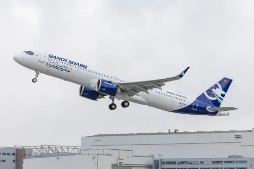 Qanot Sharq odebrały pierwszego A321XLR