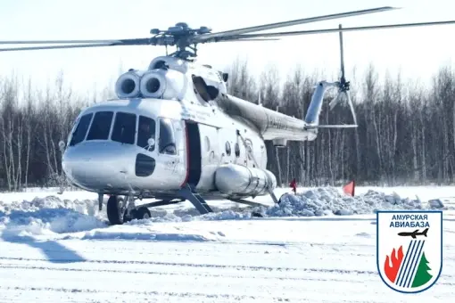 Mi-8MTW-1 dla amurskich leśników