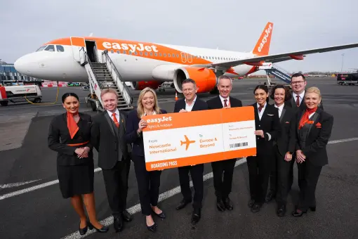 Nowa baza easyJet w Newcastle