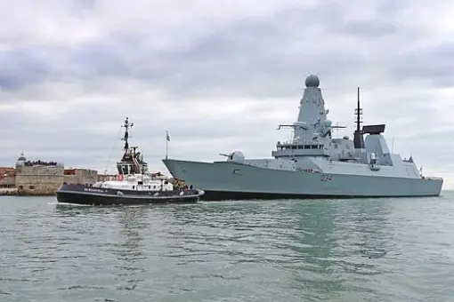 Powrót HMS Diamond