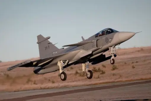 Drugi Gripen E oblatany 