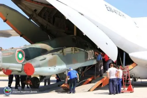 Bułgarski Su-25 wysłany na remont