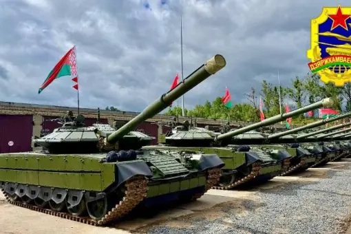 Białorusini odebrali T-72BM2
