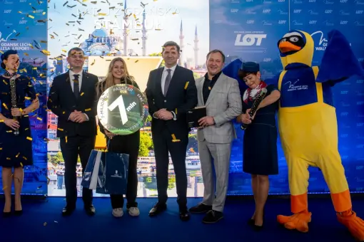 7 mln pasażerów w Gdańsku