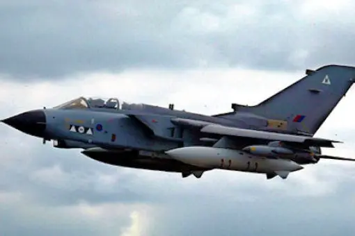 Rozbił się brytyjski Tornado