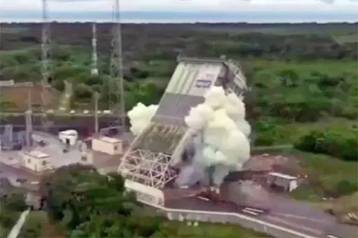 Likwidacja platformy startowej Sojuz-ST