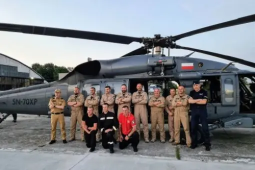 Policyjny Black Hawk w Turcji