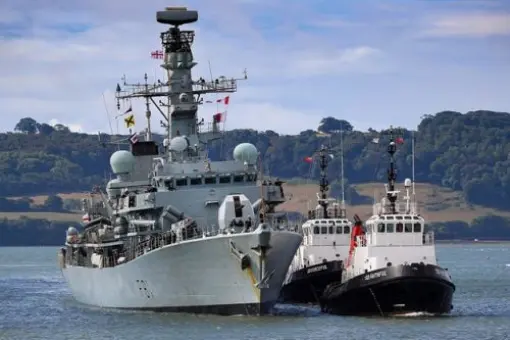 Powrót HMS Sutherland