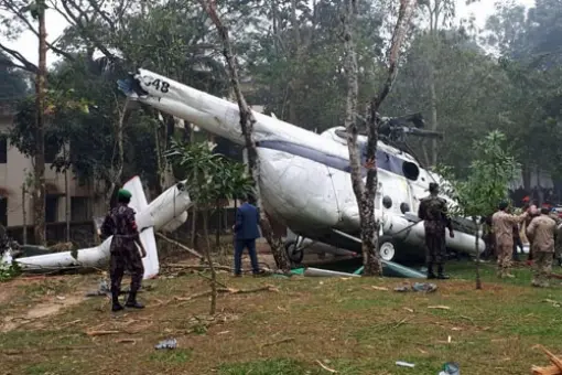 W Bangladeszu rozbił się Mi-171Sz