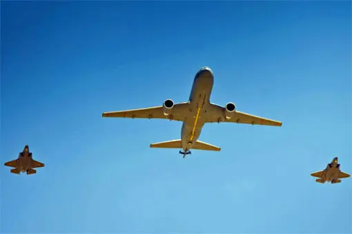 Pierwszy KC-46 w Izraelu