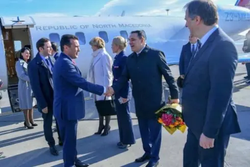 Macedoński samolot VIP z nową nazwą państwa