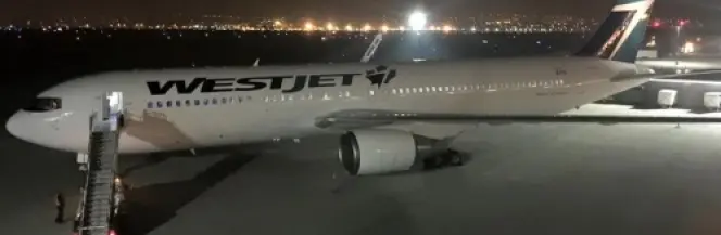 Nowy samolot i logo WestJet