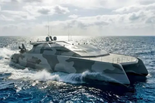 Łotwa buduje katamaran taktyczny LNT-27