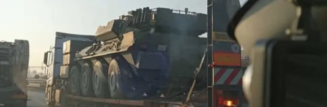 Ex-włoskie Centauro B1 na Ukrainie
