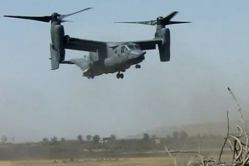 Pierwsza, zagraniczna operacja CV-22