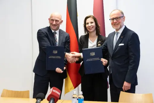 Bliżej produkcji niemieckich min na Łotwie