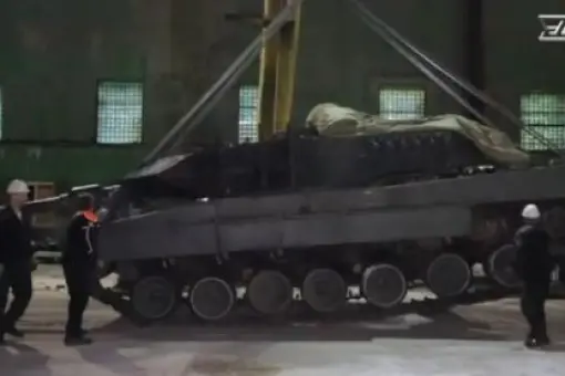 Leopard 2A6 w rosyjskiej fabryce