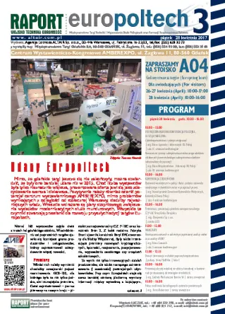 Raport Europoltech 03/2017