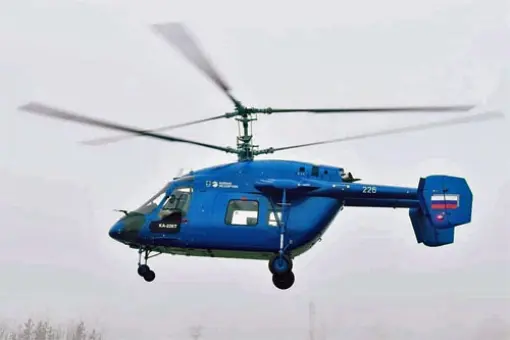 Pierwszy lot Ka-226T z silnikami WK-650W