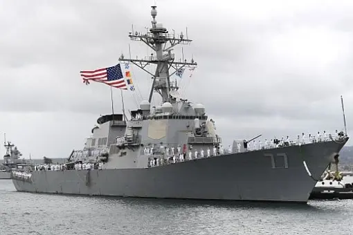 Powrót USS O’Kane