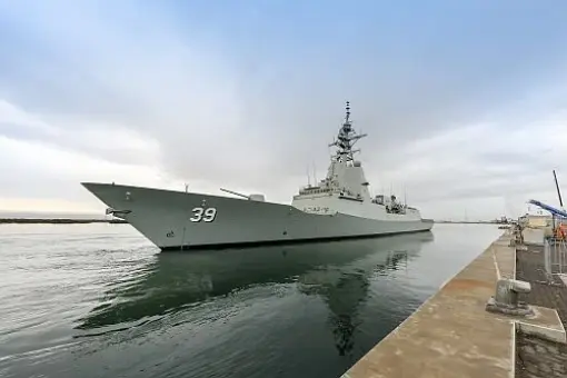 Koniec testów odbiorczych HMAS Hobart