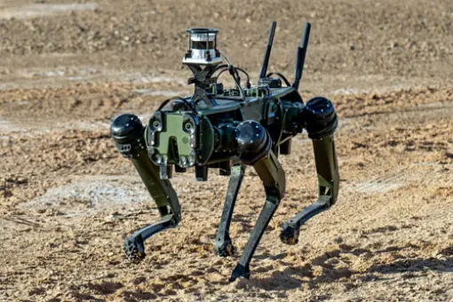 Vision 60 z nowymi czujnikami i manipulatorem