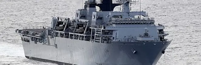 Kolejne testy HMS Albion