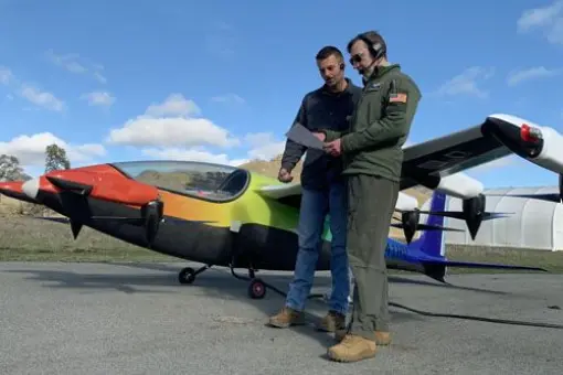 Pilot USAF poleciał Heaviside