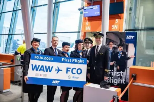 Wraca połączenie Warszawa – Rzym