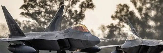 F-22A powróciły z Kataru