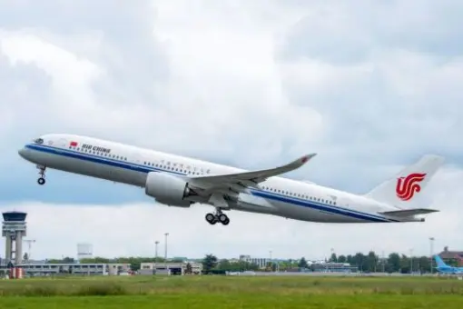 Szczęśliwa dostawa A350-900