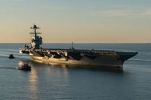 USS Gerald R. Ford zakończył testy odbiorcze