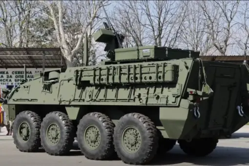 Północnomacedońskie Strykery