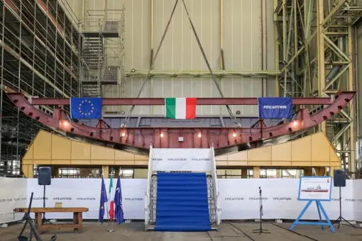 Cięcie stali pod ostatni PPA dla Marina Militare