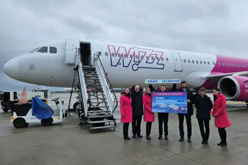 Wizz Air zainaugurowały trasę Szczecin – Bergen