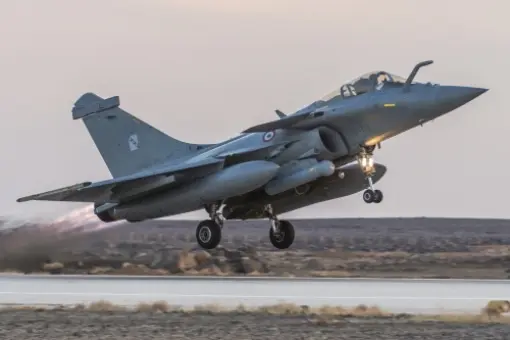 Skuteczna misja francuskich Rafale