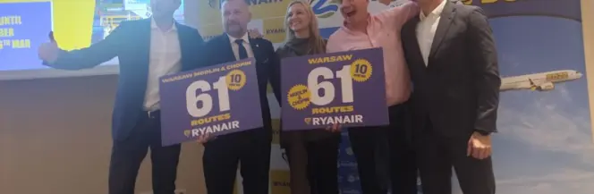 Rozwój Ryanair w Warszawie