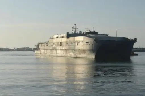 Stępka pod przyszły USNS Carson City