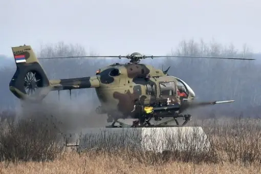 Próby uzbrojenia serbskich H145M