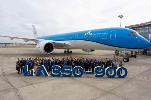 Pierwszy A350-900 dla KLM